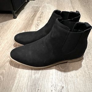 Size 14 Vance Co. Black Marshall Boots